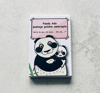 Ja Mam..Kto Ma? Panda Ada Poznaje Polskie Zwierzęta karty do gry Panda Ada - Panda Ada