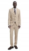 JACK&JONES BEŻOWY GARNITUR SLIM Z DŁUGIMI RĘKAWAMI 48 1J2A JACK&JONES