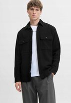 JACK&JONES CZARNA KLASYCZNA KOSZULA MĘSKA CASUAL DŁUGI RĘKAW M 16FA JACK&JONES