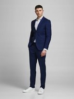 JACK&JONES MĘSKI GARNITUR GRANATOWY ELEGANCKI GŁADKI 46 7BA JACK&JONES