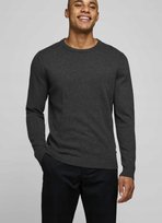 Jack&jones Sweter Dopasowany Granatowy Bawełniany S Jmd JACK&JONES