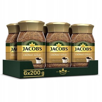 Jacobs Cronat Gold Kawa rozpuszczalna 200 g x 6 sztuk - Jacobs