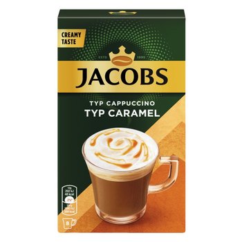 Jacobs, kawa rozpuszczalna Cappuccino Caramel w saszetkach, 8 sztuk - Jacobs