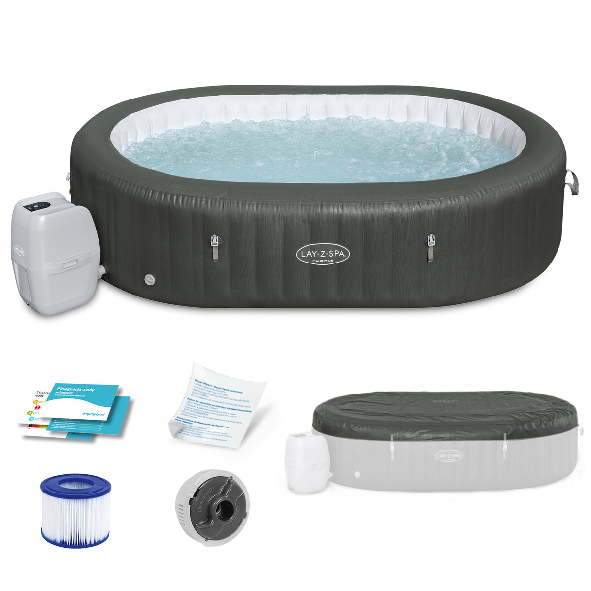 Jacuzzi dmuchane SPA 7-osobowe hydromasaż Bestway - Bestway | Sklep ...