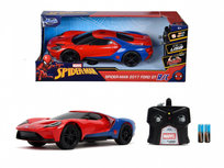 Jada, auto zdalnie sterowane Marvel RC Spiderman 2017 Ford GT 1/16 Jada