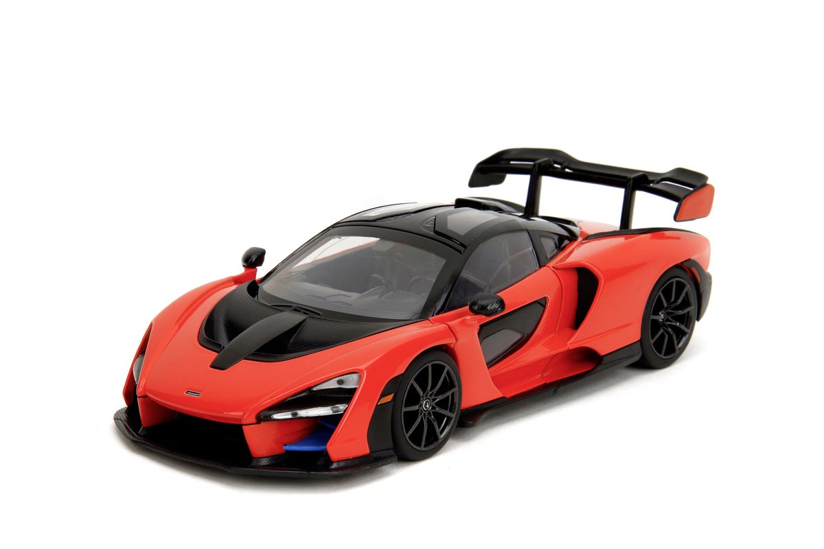 Jada Fast & Furious McLaren Senna 1:32 – Portes Ouvrantes, Pneus Caoutchouc, Métal Moulé – Collection Dès 8 Ans