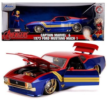 Jada Marvel Avengers Ford Mustang 1973 1:24 - Jada