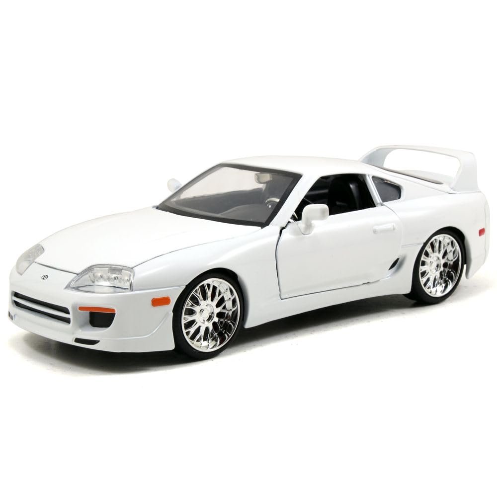 Jada Jada Toyota Supra Fast & Fuorius Model Samochodu, Wielokolorowy, 22.2 x 8.3 x 7.6 cm, 97375