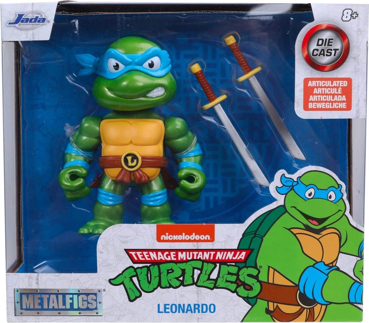 Jada Toys Teenage Mutant Ninja Turtles in 80s Characters