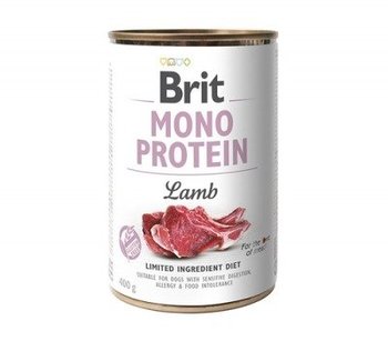 Jagnięcina BRIT Mono Protein Lamb, 400 g - Brit