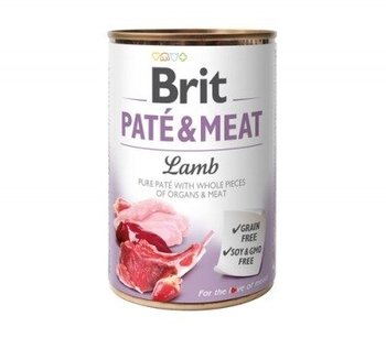 Jagnięcina BRIT Pate&Meat Lamb, 400 g - Brit