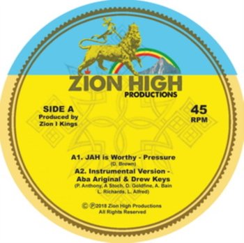 Jah Is Worthy/The Rainbow (Feat. Pressure & Barbara Naps), płyta winylowa - Zion I Kings
