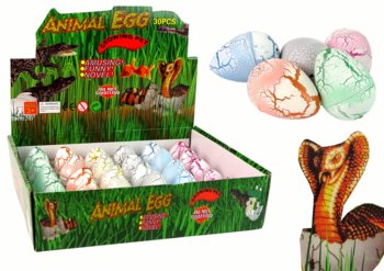 Jajo Do Wyklucia Rosnące Zwierzęta Niespodzianka 5 cm - Lean Toys