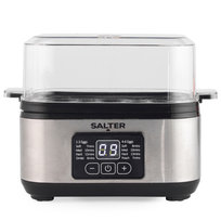 Jajowar do 6 jajek Salter DIGITAL 430W Parowar Jaja Omlety Garnek Miarka Salter