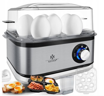 Jajowar KESSER wielofunkcyjne Urządzenie do Gotowania Jajek 8 jaj Premium - KESSER