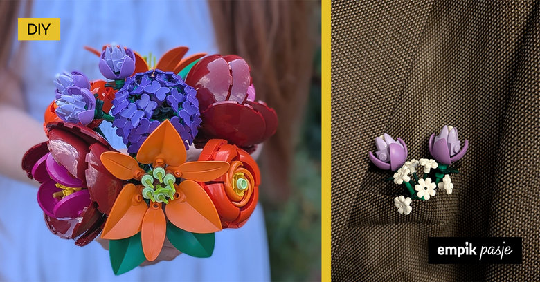 Jak zbudować bukiet ślubny z klocków LEGO®?