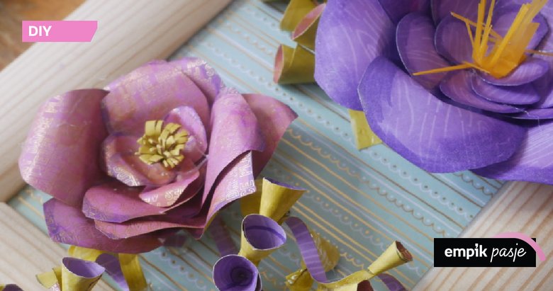 Jak zrobić ozdobne kwiaty z papieru?