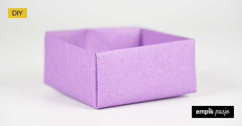Jak zrobić pudełko z origami? Prosta instrukcja krok po kroku