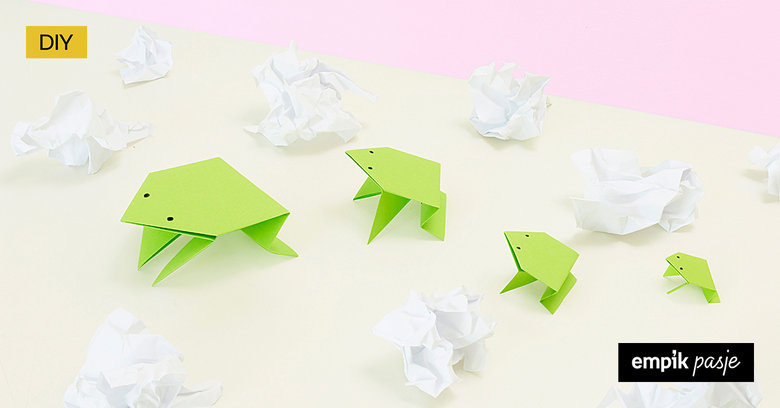 Jak zrobić żabę z papieru? Dwa pomysły na origami
