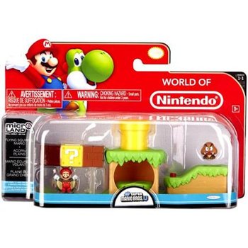 JAKKS PACYFIC, Figurka kolekcjonerska, Nintendo Acorn Plains Mario bóbr 68545, W1 3pak  - Jakks Pacific