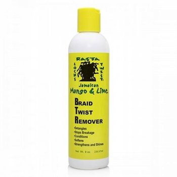 Jamaican Mango & Lime, Braid Twist Remover, Odżywka do włosów, 237ml - Jamaican