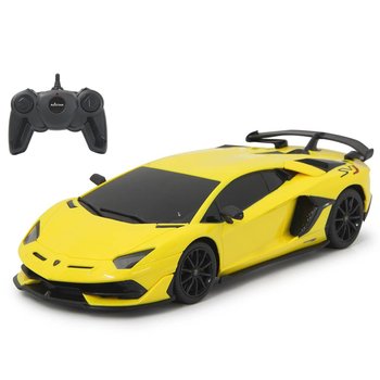 JAMARA Supersamochód RC Lamborghini Aventador SVJ, 1:24, żółty - Jamara