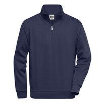 James And Nicholson Bluza Męska Workwear Quarter Zip (3XL / Ciemnogranatowy) James and Nicholson