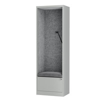 JAN NOWAK Kabina Akustyczna SALLY MentalBox Grey Fog 60cm