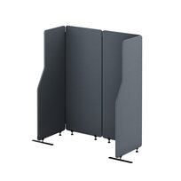 JAN NOWAK Parawan Akustyczny Ścianka Panelowa SADIE Carbon Fog 240/145 cm