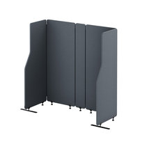 JAN NOWAK Parawan Akustyczny Ścianka Panelowa SADIE Carbon Fog 260/145 cm