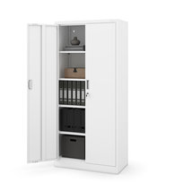 JAN NOWAK Szafa Biurowa Metalowa Kompaktowa JAN 175 Compact Biała