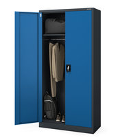 JAN NOWAK Szafa Gospodarcza Metalowa na Mopa DAWID Antracytowo-niebieska