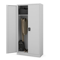 JAN NOWAK Szafa Metalowa Gospodarcza Socjalna na Mop z Drążkiem DAWID Szara