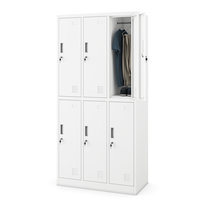 JAN NOWAK Szafa Metalowa Socjalna Szkolna BHP Ubraniowa IGOR Biała