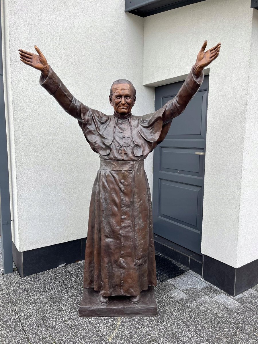 JAN PAWEŁ II duża figura z brązu 190 cm PAPIEŻ