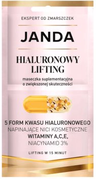 Janda Maseczka Do Twarzy Z Kwasem Hialuronowym Lifting Zdrowa Skóra 8ml - JANDA