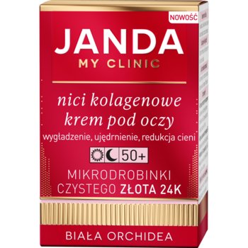 JANDA, My Clinic, Nici Kolagenowe Krem Pod Oczy 50+,  15 Ml - JANDA