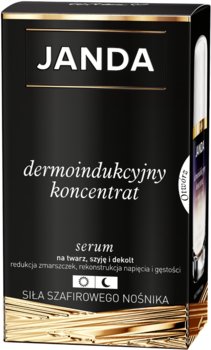 Janda, Siła Szafirowego Nośnika, dermoindukcyjne serum na twarz, szyję i dekolt, 30 ml - Janda