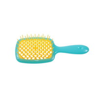 Janeke, Superbrush Turquise-Yellow, Pneumatyczna szczotka do włosów JANEKE