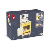 Janod Drewniana kuchnia z 10 akcesoriami Shiny Grandma 3+ prezent dla dzieci