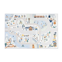 Janod Mata do zabawy z drogą Góry Cross Roads 2+ prezent dla dzieci