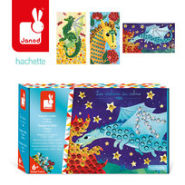 Janod, Zestaw kreatywny Cekiny Smoki