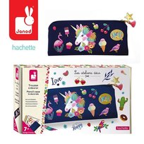 Janod, Zestaw kreatywny piórnik do ozdabiania