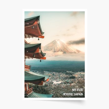 Japan: MT Fuji, Kyoto Plakat Premium 40x60cm - Empik Foto