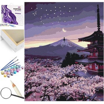 Japonia Wieczórem Malowanie Po Numerach - artnapi