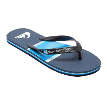 Japonki Męskie Quiksilver Molokai Airbrushed Niebieskie Aqyl101317 45 (12 Us) - Quiksilver