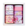Japońska Taśma Washi Tape 5-30 mm x 3m 8szt W34 - Siima