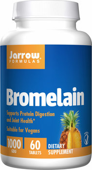 Jarrow Formulas, Bromelaina, Suplement diety, 60 tabletek   - Jarrow Formulas