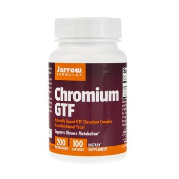 Jarrow Formulas, Chrom GTF,  Suplement diety, 100 kaps. - Jarrow Formulas