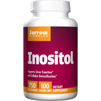 Jarrow Formulas Inositol (Inozytol)  Suplement diety, 100 kaps. wegańskich - Jarrow Formulas